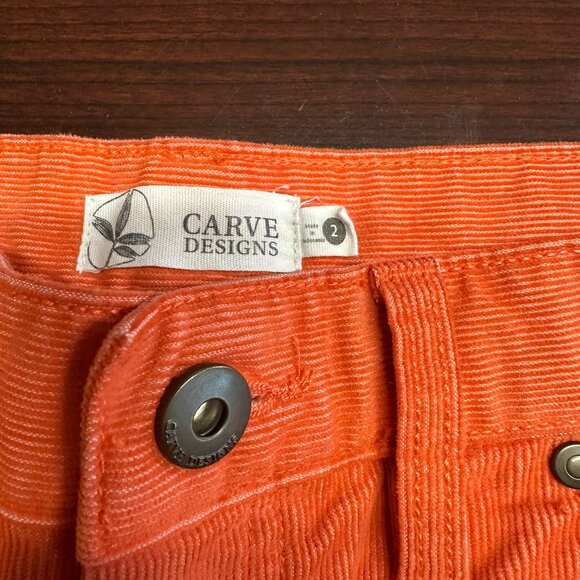 Carve Designs Corduroy Shorts - size 2 - Picture 2 of 2